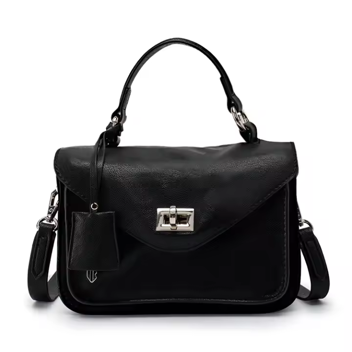 Bolso Cruzado Small Para Mujer En Cuero Sintético Con Cierre De Cremallera Bolso De Hombro Para Trabajo Casual Viaje - 1