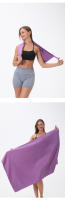 Toalla deportiva de polar de doble cara de secado rápido, ligera y de lujo, ideal para secar el sudor en el gimnasio o en el yoga. - details 5