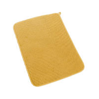Alfombrilla De Secado De Platos Microfibra Absorbente No Eslipiente Resistente Al Calor Tamaño 30x40cm Para Armario - details 15