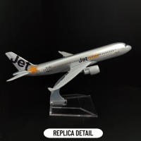 Modelo De Avión De Metal a Escala 1:400 Timo'z JETSTAR A320 Miniatura De Arte Para Decoración De Oficina Y Hogar Regalo Para Adultos Sin Plásticos Peligrosos - details 1
