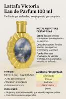 Lattafa Victoria EDP 100 ml (3.4 oz) – Fragancia Femenina con Toques Cítricos y Florales - details 0