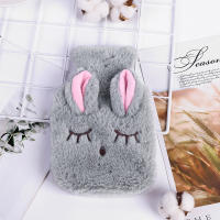 Botella De Agua Caliente Portátil En Forma De Conejo De Peluche Alivio Del Estrés Y Dolor Mano Calefacción Terapia Para Niñas Bolsillo Para Mano Y Pies - details 8