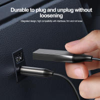 Receptor Transmisor Bluetooth 5.0 Para Coche Con Cable USB a Jack 3.5mm Kit De Audio Auxiliar Y Altavoz Hands-Free Para Coche - details 6