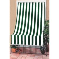 Toldo de rayas con flecos para balcón,ventana,Poliéster,Lavable,Con Anillas, Filtro solar, Disponible en varios tamaños y colores - details 4