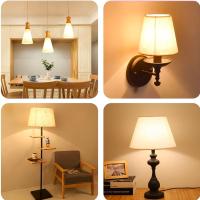 6 X Bombilla Led A55 redonda estandar 3W, luz amarilla/luz calida 3000K, casquillo grande E27, 220-240V, pack de 6 uds, Don Feliz - details 2