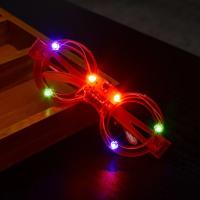 Gafas De Neón LED Para Fiesta En 6 Colores Brillantes Para Niños Y Adultos Regalos De Cumpleaños Juguetes Favoritos De La Fiesta - details 7