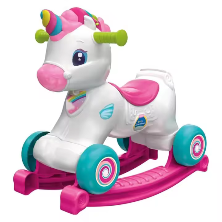 Unicornio balancín y correpasillos con actividades y música 61555 - 1