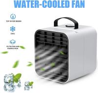 Mini ventilador de aire acondicionado portátil de Verano de Espacio personal evaporativo - details 0