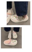 Sandalias De Plataforma Para Mujer Con Encantos Kawaii Antideslizantes EVA Para Interior Exterior Jardín Playa - details 3
