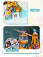 Bloques De Construcción Sluban Alps Ski Resort Con RV Y Casa De Agua Caliente Modelo Educativo DIY Para Niños Regalo De Cumpleaños - details 7
