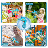 Pistola De Agua Eléctrica Automática Desert Eagle Juguete De Verano Para Niños Y Niñas Regalo Ideal Para Playa Exterior - details 2
