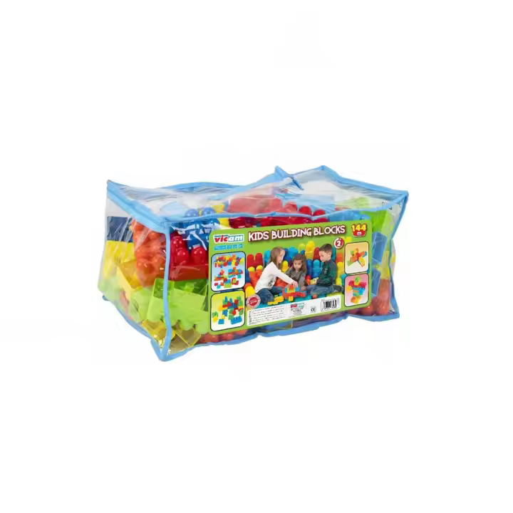 Bolsa bloques con 144 Piezas para Construir (Vicam 89) - 1