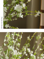 Palo De Sauce De Nieve Artificial De 116CM Para Decoración De Boda Y Hogar Estilo Nórdico Pastoral Florista Silken - details 5