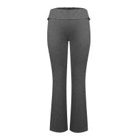 Pantalones Largos Para Mujer Leggings Elásticos De Talla Alta Estilo Athleisure Yoga Fitness Pantalones Bell Bottoms Para Verano - details 15