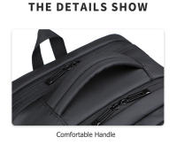 Mochila Expansible de 40L con Puerto de Carga USB Bolsa de Laptop Impermeable Diseño Sólido - details 26