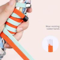 Alpargatas Sin Cordones 8MM 2023 Cierres De Presión Cordones Elásticos Para Zapatos Niños Y Adultos Ampliados Planos - details 4