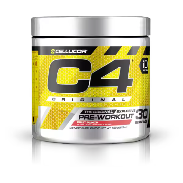C4 Original Pre-Entreno con beta-alanina, creatina, L-arginina y cafeína. Cellucor - 1