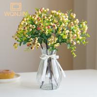 Decoración De Mesa Para Hogar Y Boda Flores Artificiales De Bayas Y Frutas Falsas Para Navidad Y Decoración De Fiestas - details 2