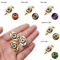 Luz LED Mini Lanzadora De Señal Para Pesca Submarina Forma De Ojo Doble Anillos Multicolor Verde Azul Rojo Blanco En Forma De Pez Para Pesca De Cala Profunda - details 6
