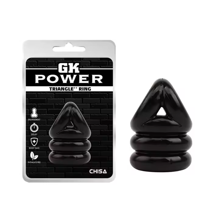 CHISA Anillo para el Pene Triange ++ Ring JUGUETES SEXUALES - 1