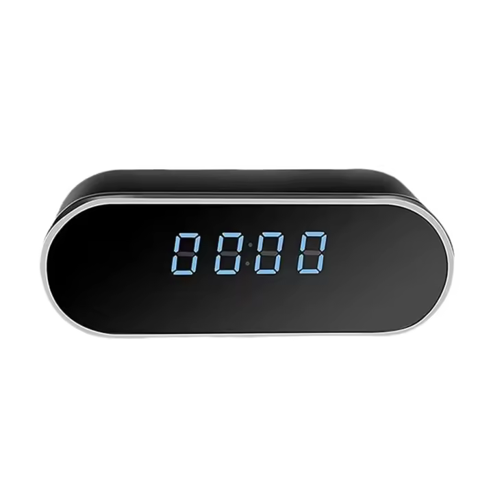 Cámara Mini Con Función De Reloj Visión Nocturna Y Batería De Almacenamiento Recargable Activada Por Movimiento/PIR Elenxs 1080P Full-HD - 1