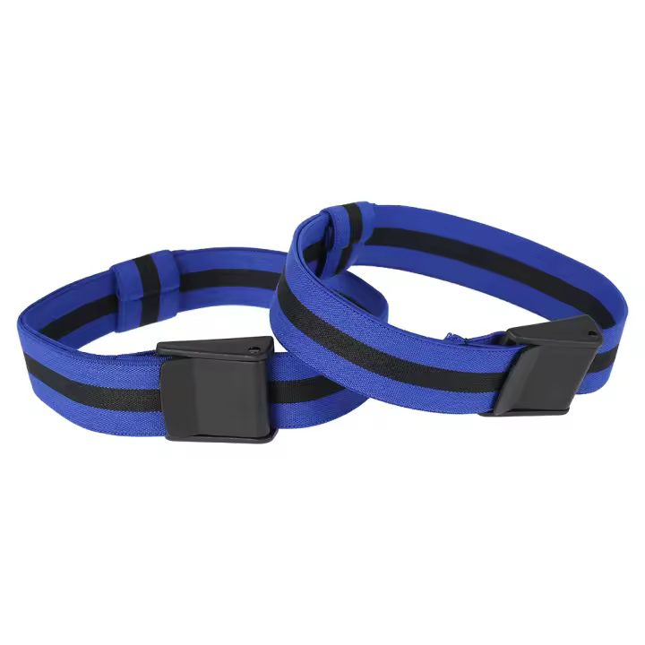 Banda Elástica De Entrenamiento De Occlusión Para Músculos Del Brazo Y Pierna Cinturones Ajustables Para Crecimiento Rápido Del Muslo Resistencia Deportiva Unisex - 1