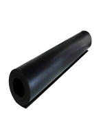 OZIO FITNESS Rollo 10 m Suelo Negro Caucho de 5 mm de Grosor Fitness Musculación - details 0