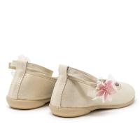 D'HEYMAR 950 Bailarinas Niña 20512 XL BAILARINA GILDA FLORES BEIG - details 1