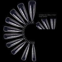 100Pcs Molde De Uña Rápido Para Extensión De Uñas Doble Cubierta Artículos De Manicura Herramienta De Extensión De Uñas Falsas Forma Completa Para Dedos - details 2
