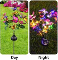 Luz Solar De Mariposa Para Jardín 1pc Lámpara Decorativa Impermeable Para Exterior Iluminación De Fiesta Para Jardín Patio Camino - details 2