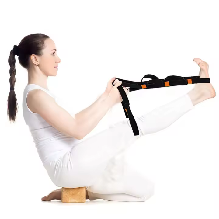 ENCORE FITNESS CINTURON YOGA 1,8M | Cinturón de Yoga para Estiramientos y Postura Mejorada - 1