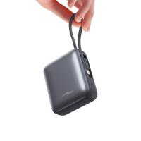 Power Bank FreeVolt Nano 10000mAh 35W PD+QC3.0 con Display y Cable Incorporado USB-C marca accetel - details 1