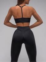 Leggings De Yoga Para Mujer Cintura Alta Sin Costuras Elasticidad Secado Rápido Pantalones Estrechos De Gimnasio Y Correr - details 6