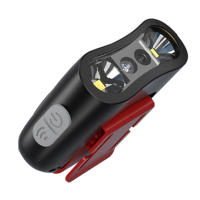 Linterna Frontal LED Recargable IPX4 Impermeable Con Sensor De Movimiento Y Pantalla De Energía Mini Luz De Visera Para Gorra - details 4