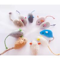 Juguete Interactivo Para Gatos 1 Pieza Ratón De Algodón Con Hierba De Gato Azul Gris Rosa Divertido Para Gatos Y Gatitos Para Morder Y Raspar - details 0