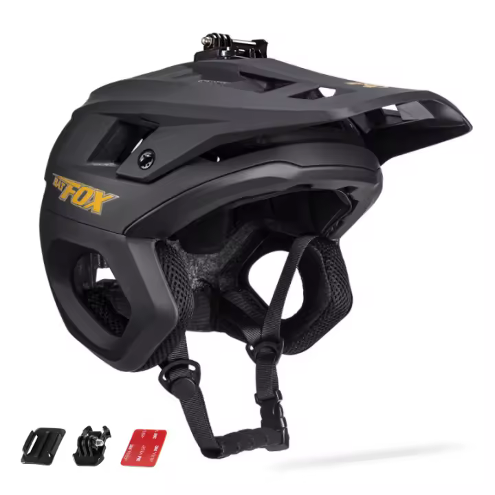 MTB Bike Race Casco DE UNA Pieza Orejas Slip-On Cascos de todo el mundo - 1