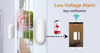 Sensor De Puerta Y Ventana Inteligente Tuya Para El Hogar Conexión WiFi Notificaciones De Aplicación Alarma De Seguridad Protección - details 8