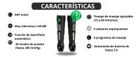 Presoterapia Inalambrico Recargable para Casa, Masajeador de Piernas Cansados, Mejora la Circulación Recuperación Muscular Drenaje Linfático Celulitis Calidad Premium Autonomia Bateria 3H - details 1