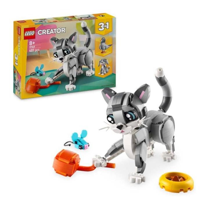 LEGO CREATOR 31163 – GATO JUGUETÓN 3 EN 1