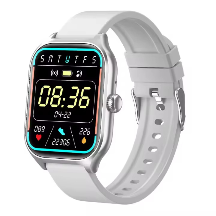 bluetooth pulsera pantalla Smartwatch 2.3 pulgadas cuadrada táctil completa llamada inteligente - 1