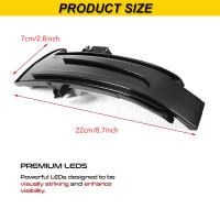 2pcs Indicador De Señal De Espejo Lateral Con Lente Fumada Para Mercedes Benz C E S CLA CLS CLK W204 W212 W221 W218 W246 ABS LED - details 4