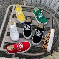 Zapatos De Lona Para Niños Y Niñas 2188 Moda Primavera Otoño Bajo Tobillo Transpirables Talla Unisex Para Edad 7-13 Años - details 4
