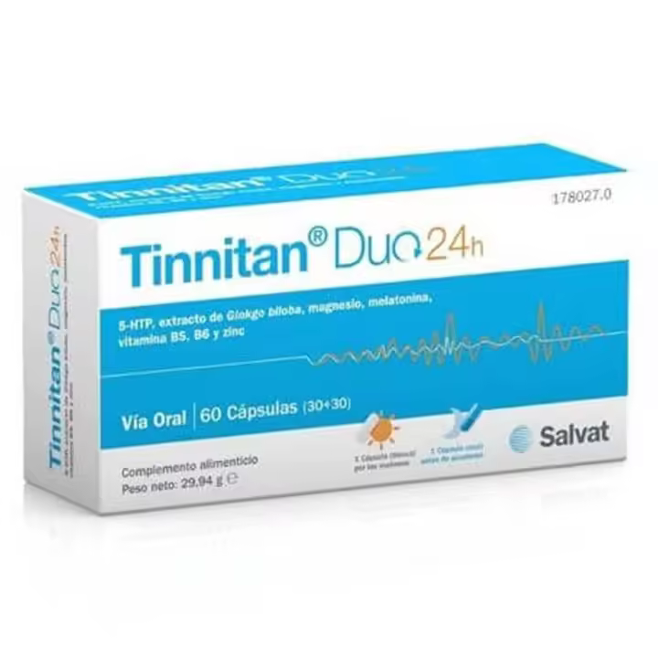 Tinnitan Dúo 24 H 30 Cápsulas + 30 Cápsulas - 1