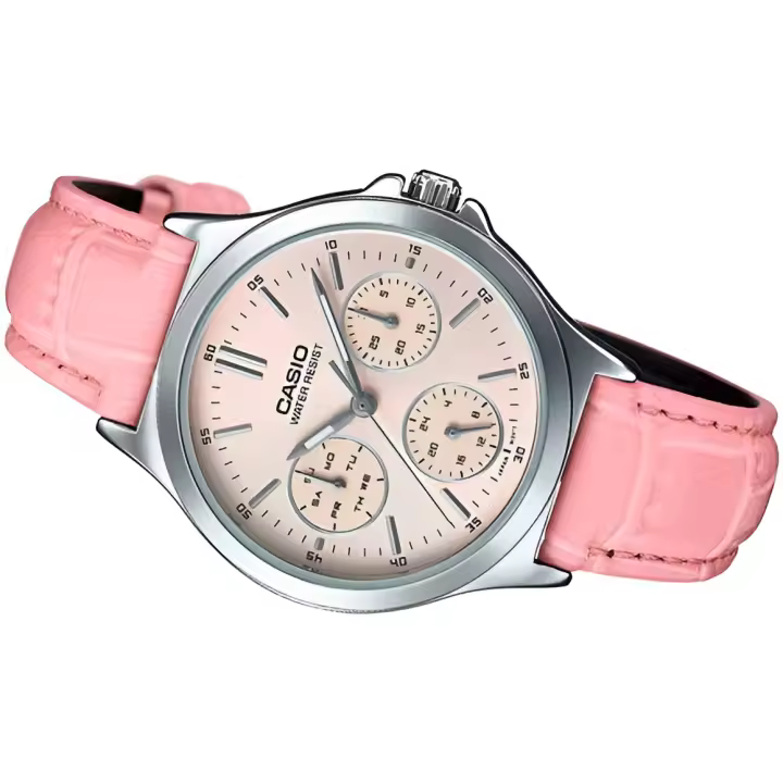 Reloj Casio LTP-V300L-4A analógico correa de piel - 1
