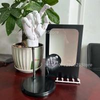 Mano Super Móvil 1:1 Para Dibujar Y Pintura Figura De Acción Simulación Blanco Y Gris Mano Izquierda Y Derecha Modelo De Juguete Para Adultos - details 25