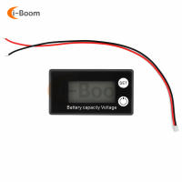 Indicador De Capacidad De Batería De Plomo Ácido Y Litio 12V 24V 48V 72V Voltímetro De Tensión Para Coche Y Motocicleta DC 8V-100V Aideepen - details 1