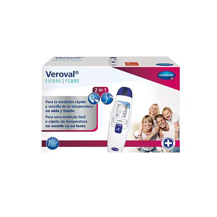 Veroval Termómetro Infrarrojo Oído Y Frente - 1