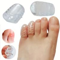 Protector De Dedos De Silicona Elástica Transpirable Antifricción Previene Ampollas Cubierta De Dedo Para Cuidado Del Pie - details 4