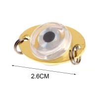 Luz LED Mini Lanzadora De Señal Para Pesca Submarina Forma De Ojo Doble Anillos Multicolor Verde Azul Rojo Blanco En Forma De Pez Para Pesca De Cala Profunda - details 7