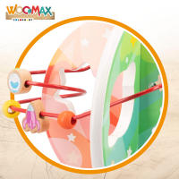 WOOMAX Laberinto cuentas de madera planetas - details 2